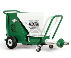 X2 Petite machine de pulvérisation de mortier de plâtre multifonctionnelle de haute qualité avec composants de moteur et de noyau de moteur - Product Image 3