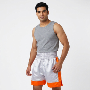 Factory Wholesale Plain Top Quality Muay Thai Shorts Comfortable Quick Dry Best Design Muay Thai Shorts Wholesale Customized - Product Image 1