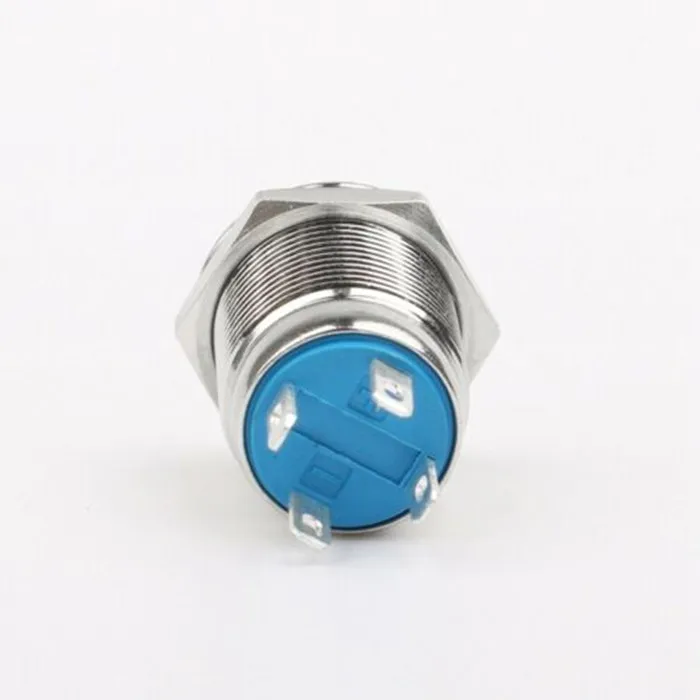 12mm 12V LED Switch Metal Push Button Switch Latching and Momentary ON/Off Push Button wtih 4Pins