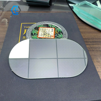 Forme différente en verre de miroir de traitement profond sans cadre grands miroirs sans cadre