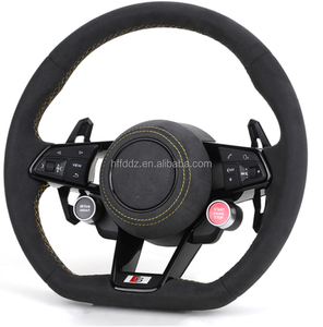 Volante Personalizado de Fibra de Carbono para <span class=keywords><strong>Audi</strong></span> A3 (8P) <span class=keywords><strong>Sportback</strong></span>, A4 (B8) Avant, A5 (8T), A6 (C6), <span class=keywords><strong>A8</strong></span> (D3), Q5 (8R) - Product Image 6