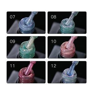 JTING Nuevo Diseño Exquisito Gel de Uñas con Efecto Sirena Brillante, 12 Colores, Gel Polarizado Efecto Hielo, OEM, Logotipo Privado - Product Image 5