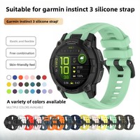 Tali Silikon untuk Garmin Instinct 3 / Instinct 2 - Tali Pengganti 22mm & 26mm