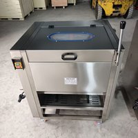 Automatische CX-600 Commerciële Multifunctionele Aardappel-, Fruit- & Knoflookschilmachine met Borstelrol, Hoge Capaciteit voor Wortelgroenten