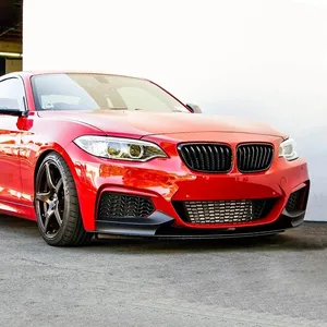 Lame de protection inférieure StarNav pour pare-chocs avant, 4 pièces, pour BMW Série 2 F22 F23 2014-2019 M Sport Coupé 2 portes - Product Image 3