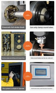 Máquina de <span class=keywords><strong>Corte</strong></span> Láser de Fibra CNC de Alta Precisión de 2000W 3000W 12000W para Tubos Metálicos, Tuberías de Acero Inoxidable y Acero al Carbono - Product Image 6