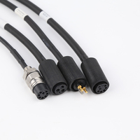 Connecteur de câble circulaire industriel sous-marin 4P 7P 8P IP67 IP68 IP69 à verrouillage par filetage Mâle Femelle Personnalisé