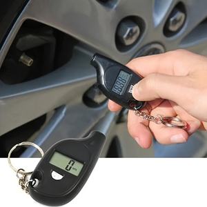 Lastik göstergesi dijital LCD ekran araba hava basıncı <span class=keywords><strong>Tester</strong></span> ölçer otomatik motosiklet lastiği manometre lastik basınç göstergesi - Product Image 6