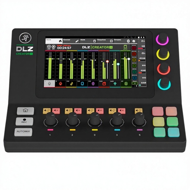 Runningman Mackie DLZ Creator XS Adaptive Digital Mixer for USB for Podcasting YouTube-User Modes Mix Agent Tech Auto Mix