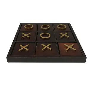 Gỗ tic tac toe trò chơi cho trẻ em-trong nhà hoặc ngoài trời sân trò chơi cho trẻ em & người lớn gia đình-giúp phát triển trẻ em thông minh