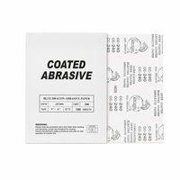 Papier abrasif en oxyde d'aluminium blanc imperméable Qinglong, grain moyen, anti-colmatage, pour le ponçage, le polissage et l'ébavurage du bois et du métal