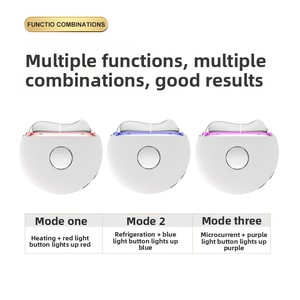 85 °   Wellendesign Gesichts- und Nackenmassagegerät: Mikrostrom, Wärme- und Kühlfunktionen, 3 Geschwindigkeiten für Alle Hauttypen - Product Image 1