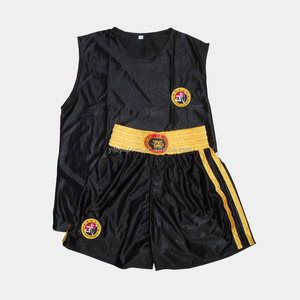 Conjunto Personalizado de Boxeo para Entrenamiento de Artes Marciales Unificadas <span class=keywords><strong>Sanda</strong></span>, Uniforme de Combate de Goma para Adultos y Niños - Product Image 4