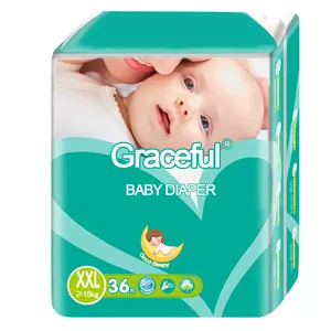 Graceful OEM/ODM Windeln Gratis Sampel Tidur Popok Tarik Lembut Celana Popok Latihan Bayi Di Cina