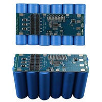 Placa de protección de batería de iones de litio 18650 6S 24V 20A 40A con balance para iluminación solar, BMS PCB para bicicleta eléctrica y patinete