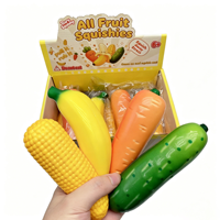Populaire Squishy sensoriel en vrac en TPR à rebond lent, anti-stress, forme boulette, pour enfants, autisme, TDAH, cadeau