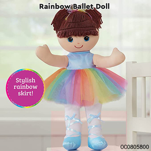 Poupées de ballet en peluche rose de 36 pouces pour filles, jouet modèle pour filles - Product Image 2