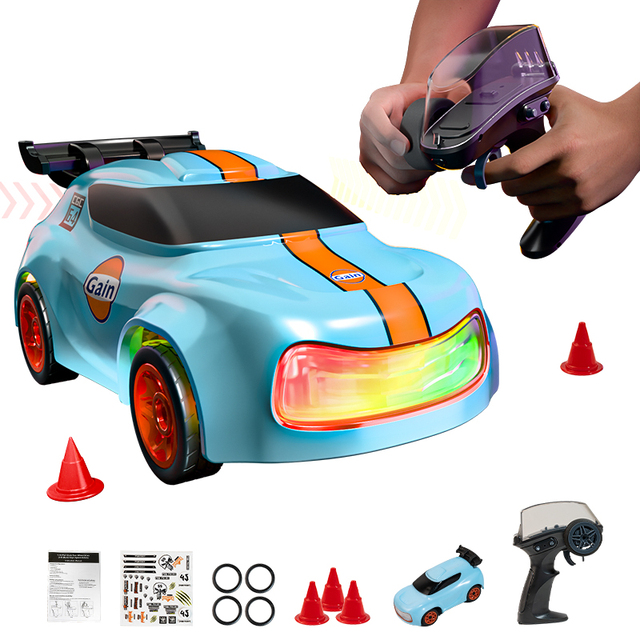 1/64 Scale Four Wheel Drive High Speed Rc Mini Drift Car Toys Electric Remote Control Racing Vehicle Model Toys for Boy's Gifts