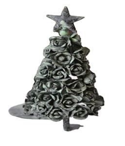 Árbol de Navidad de metal hecho a mano de alta calidad, estilo de tendencia superior, producto personalizado y más vendido de fábrica - Product Image 1