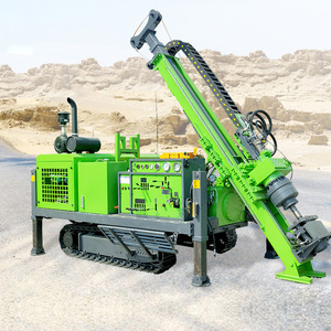 Equipo de Perforación Minera a Diésel con Orugas Verdes, Alta Productividad, para Exploración Geológica - Product Image 1