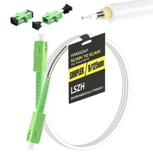 <span class=keywords><strong>Cable</strong></span> de Fibra Óptica Blindado SCAPC a SCAPC OEM ODM de 3 Pies, a Prueba de Mascotas, Monomodo, para Verizon Fios, ATT, Google Fiber - Product Image 1