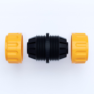 Connecteur de tuyau d'arrosage en plastique Guoma Ruixiang, raccord 25 mm pour tuyau de 16 mm, réparation, usage jardin - Product Image 2