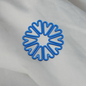 อุปกรณ์เสริมชุดชั้นในแฟชั่นวงกลมวงแหวนปรับตะขอห่วงหัวเข็มขัดบราและตัวเลื่อนสำหรับชุดว่ายน้ำบิกินี่ห่วงรูปหัวใจ - Product Image 1