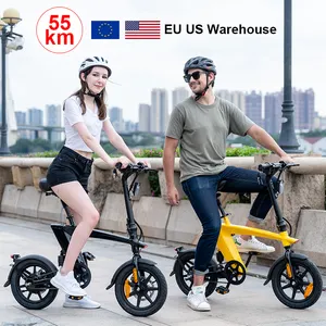 2024 Fabriek Groothandel Opvouwbare 250W Gevouwen Elektrische Fiets Voor Kinderen Dikke Band E Fiets 20 "26 Inch Vouwfiets Fiets Voor Volwassenen