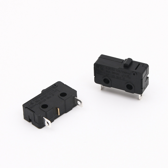 MX11-L-115-A-AA SPDT Plastic Microswitch Button Push Switch with Roller Lever Arm 3PIN AC 6A/125V China Wholesale Price