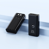 Aspiration magnétique sans fil charge rapide Mini câble de charge intégré 10000mAh Banque d'alimentation mobile rechargeable pour téléphone ou montre