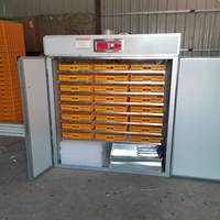 Incubateur automatique pour 2000 œufs de poule, état neuf, 220V, avec plateau et composants essentiels du moteur de ventilateur, pour usage agricole (canards, cailles)
