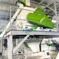 Ligne de production d'aliments pour poissons flottants RICHI - Extrudeuse de haute qualité pour la fabrication d'aliments pour poissons flottants et coulants
