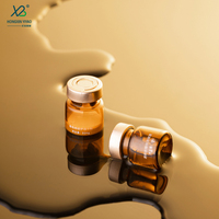 Fabricant spot 3ml 5ml ambre poudre lyophilisée bouteille en verre transparent pénicilline bouteille anneau de traction bouchon intérieur bouchon d'étanchéité