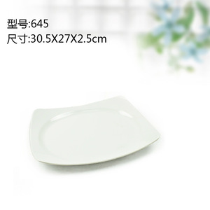 Plato Cuadrado 644 645 Resistente al Calor, Apto para Lavavajillas, para Uso en Restaurantes y Hoteles - Product Image 4
