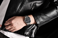 Montre homme PAGANI DESIGN PD-1685 mécanique luminescente avec lunette en céramique, montre de luxe en acier inoxydable 316, verre saphir AR, mouvement japonais, plongée