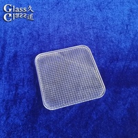 Éclairage LED linéaire en relief Led couverture diffuse verre prismatique clair