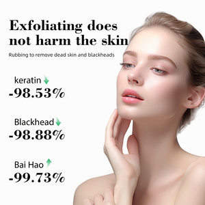Crème exfoliante pour le corps de marque privée pour le visage au sel de la mer morte exfoliant blanchissant hydratant 600ML Gel exfoliant de la mer au thé blanc - Product Image 6