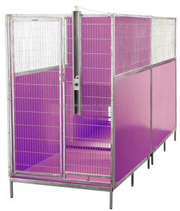 Jaula de Acero Inoxidable Comercial para Interiores, de Lujo, Grande, Profesional, para Veterinaria, <span class=keywords><strong>Perros</strong></span>, Cachorros, Animales, Caninos, Alojamiento, Hotel - Product Image 1