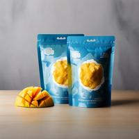 Sacs BOPP transparents personnalisés en gros, 28g, à trois soudures latérales, refermables avec fermeture éclair, haute barrière, pour café