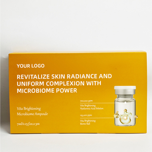5 Ampollas Iluminadoras con Microbioma y Vitaminas C y E, Antioxidantes, para un Tono Radiante y Uniforme, Eliminación de Manchas Oscuras, VIAL - Product Image 4