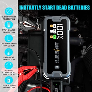 Bộ khởi động bình ắc quy di động đa năng, siêu bền, 4000A, 12/24V, tích hợp chức năng sạc dự phòng cho xe tải và ô tô - Product Image 4