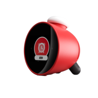 Réveil intelligent IA populaire pour enfants avec écran LCD, commande vocale IA Wi-Fi, design rotatif, horloge de table connectée et fonctionnalités éducatives