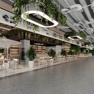 Modern Bar Island Floral Hanging Lamp Hospital Eco Friendly Green <strong>Leaf</strong> <strong>Lights</strong> Artificial Plant Chandelier Oval - Product Image 2