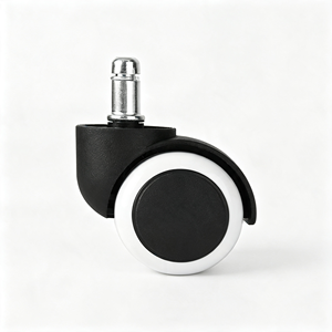 Ruedas silenciosas con revestimiento de PU de 45dB, rodamiento suave y silencioso, ideales para usar de noche, juego de 4 ruedas para muebles de alta resistencia. - Product Image 1