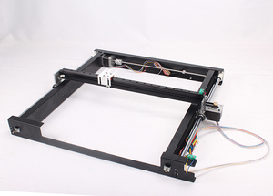 X Y ตารางเวทีพล็อตกรอบแกนคู่ตารางคู่มือรถไฟสำหรับ DIY CO2เครื่องแกะสลักเลเซอร์3020 6040 - Product Image 2