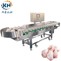 Transportbandtype gewichtssorteermachine met display voor het sorteren van tomaten & fruit en groenten, controleweegschaal, OEM ODM ondersteund