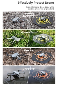 Plateforme d'atterrissage pliable rapide de 55 cm, tapis de stationnement pour Parrot <span class=keywords><strong>Anafi</strong></span> Mavic Pro / Platinum / Air / Spark, accessoires pour drones - Product Image 3
