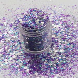 Venta al por mayor colores ricos púrpura grueso brillo en <span class=keywords><strong>polvo</strong></span> Fairy Glitter <span class=keywords><strong>para</strong></span> la elaboración - Product Image 3