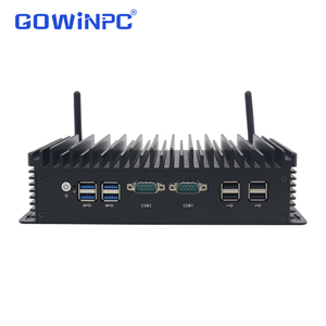 Gowinpc Industrial Mini PC J6412 Intel Core Fanless <b>Computer</b> 2LAN 6COM Port RS232/485 <b>Windows</b> <b>10</b> Pro Soft Router Firewall - Product Image 4