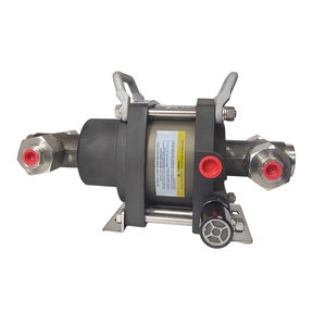 Pompe à liquide à air comprimé ultra haute pression, max 4000 psi, double action, pompe pneumatique hydraulique pour test de pression d'eau et d'huile - Product Image 3
